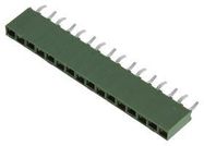 BTB CONNECTOR, 14POS, 1ROW, 2.54MM