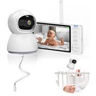 Extralink Reya | Electronic baby monitor | MO570 with 5 inch monitor, VOX 2.4 GHz, EXTRALINK