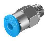 PUSH-IN FITTING, 2MM, M5, 4.8MM