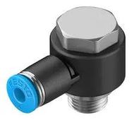 PUSH-IN L-FITTING, 4MM, G1/8, 10MM