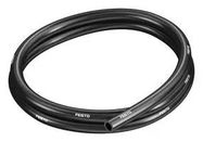 PLASTIC TUBING, 10BAR, PU, 50M, BLACK