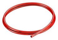 PLASTIC TUBING, 10BAR, PU, 50M, RED