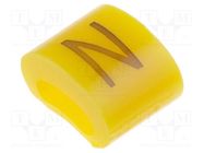 Markers; Marking: N; 1.1÷2.5mm; H: 3mm; A: 6mm; -30÷100°C; leaded KURANT