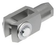 ROD CLEVIS, M20 X 1.5, GALVANIZED STEEL