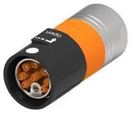CIRCULAR CONNECTOR, PLUG, 9POS, CABLE