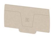 END PLATE, 78.83MM, DARK BEIGE