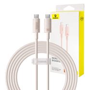 Fast Charging cable Baseus USB-C to USB-C Habitat Series 2m 100W (pink), Baseus