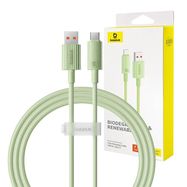 Fast Charging cable Baseus USB to USB-C Habitat Series 1m 100W (green), Baseus