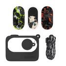 Protective Case Sunnylife for Insta360 GO 3 Black with stickers, Sunnylife