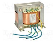 Transformer: mains; 230VAC; 168V; 313V; 28V; 10.5V; 6.4V; 6.4V; 69V INDEL