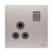 CONNECTOR, SOCKET, 3P, 5A, WALL MOUNT