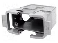 Enclosure for connectors: HDC; size 16B; for cable; Han® B; IP65 HARTING