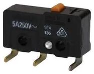 MICROSW, SPDT, 5A, 250VAC, THT