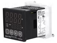 Module: regulator; Pt100; temperature; -1999÷9999; SPST-NO; E5CB OMRON
