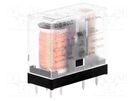 Relay: electromagnetic; SPDT; Ucoil: 24VDC; Icontacts max: 5A; PCB OMRON Electronic Components