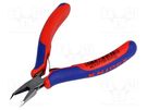 Pliers; cutting,oblique; 120mm; with small chamfer KNIPEX