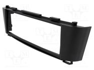 Radio frame; Nissan; 1 DIN; black ACV