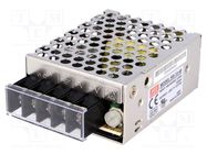 Power supply: switched-mode; for building in,modular; 15W; 48VDC MEAN WELL