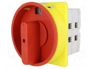 Switch: cam switch; Stabl.pos: 2; 100A; 0-1; for building in; 30kW PROMET