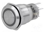 Switch: vandal resistant; Pos: 2; SPDT; 0.5A/220VAC; 1A/24VDC; IP67 ONPOW