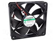 Fan: DC; axial; 24VDC; 120x120x25mm; 158m3/h; 40.5dBA; Vapo; 24AWG SUNON