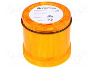 Module: light signaller; orange; LED; 24VDC; 24VAC; IP65; Ø70x65mm WERMA