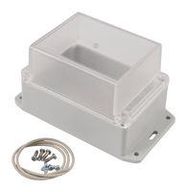 ENCLOSURE, GENERAL PURPOSE, PC, WHT/CLR