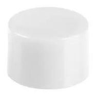 ULTRA-MINIATURE PB SWITCH CAP, WHITE
