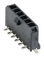 CONNECTOR, HEADER, 6POS, 1ROW, 3MM