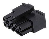 CONNECTOR HOUSING, RCPT, 10POS, 3MM