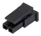 CONNECTOR HOUSING, 2POS, RCPT, 3MM
