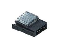 IDC CONNECTOR, 4POS, 1 ROW, 2MM