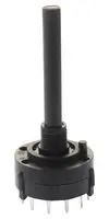 ROTARY SW, 1 POLE, 8 POS, 2.5A, 125VAC