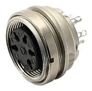 CIRCULAR CONNECTOR, RECEPTACLE, 4 POSITION, PANEL