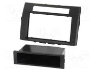 Radio frame; Toyota; 2 DIN; black PER.PIC.