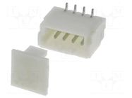 Connector: wire-board; socket; male; 1A; 50V; PIN: 4; SMT; 1mm; tinned JOINT TECH