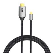 USB-C do HDMI 2.0 Cable Vention CRBBG 1,5m, 4K 60Hz (black), Vention