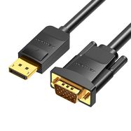 DisplayPort to VGA Cable Vention HBLBG 1,5m, 1080P 60Hz(Black), Vention
