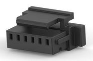 CONNECTOR HOUSING, PLUG/RCPT, 6POS, 1MM