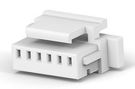 CONNECTOR HOUSING, PLUG/RCPT, 6POS, 1MM