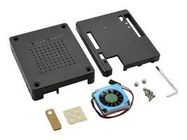 DEV BOARD ENCLOSURE, ALUM ALLOY, BLACK