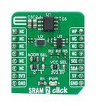 CLICK BOARD, SRAM, I2C, 3.3/5V