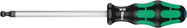 352 Ball end screwdriver for hexagon socket screws, 8.0x150, Wera