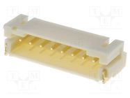 Socket; wire-board; male; 2mm; PIN: 8; SMT; 1A; tinned; -25÷85°C; 100V NINIGI