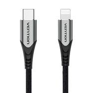 USB-C 2.0 to Lightning Cable Vention TACHH 2m MFi Gray, Vention