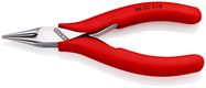 KNIPEX 35 31 115 Electronics Pliers with box joint with non-slip plastic coating 115 mm