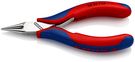 KNIPEX 35 32 115 SB Electronics Pliers with multi-component grips 115 mm (self-service card/blister)