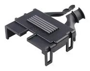 BACKSHELL, RCPT, 180DEG, 12POS, 2ROW