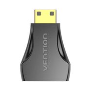Adapter Mini HDMI Male to HDMI Female Vention AISB0 4K 30Hz (Black), Vention
