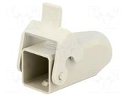 Enclosure for connectors: HDC; size 3A; for cable; Han; IP65; PG11 HARTING